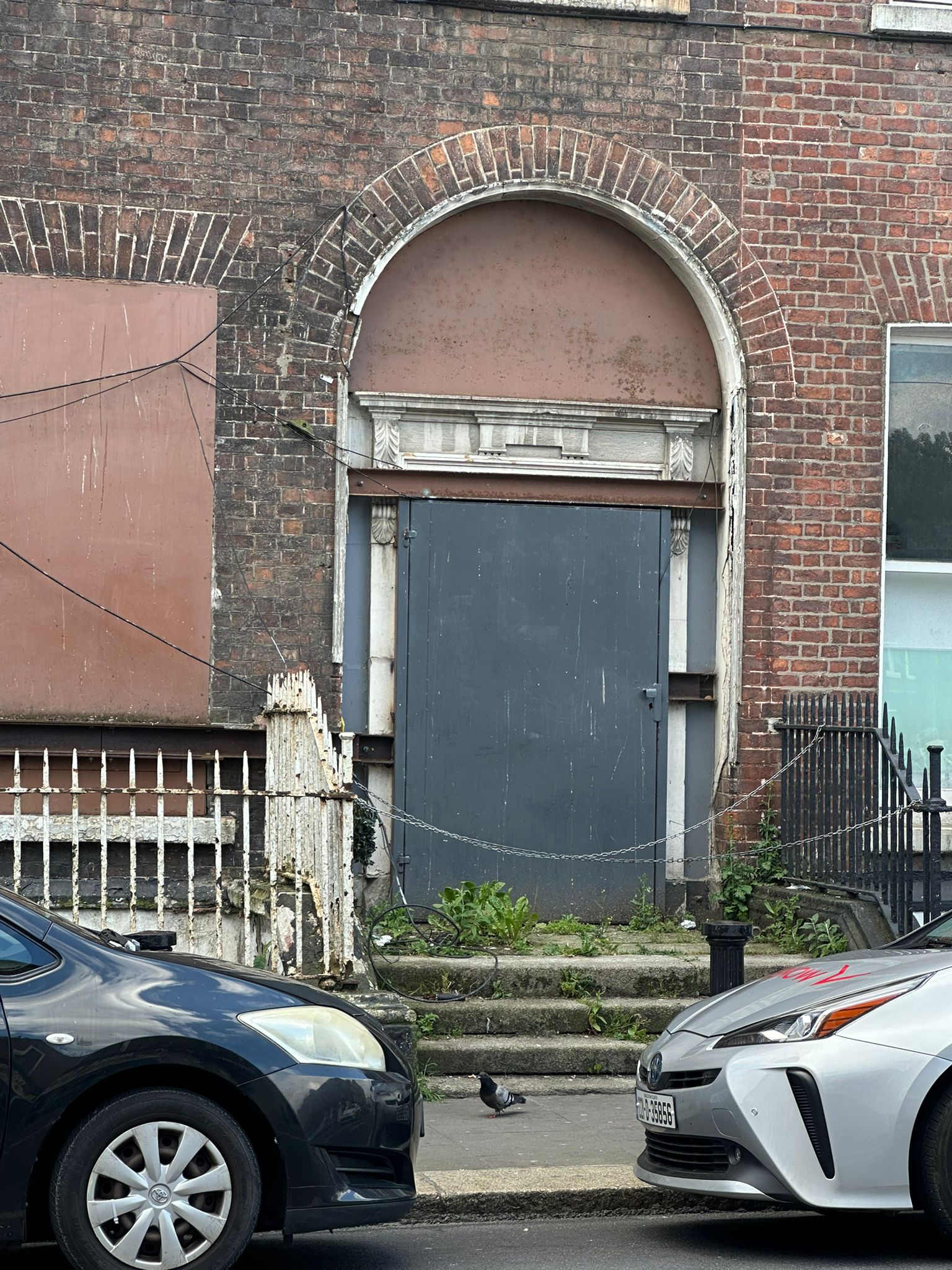 Front door of 30 Frederick St. North.